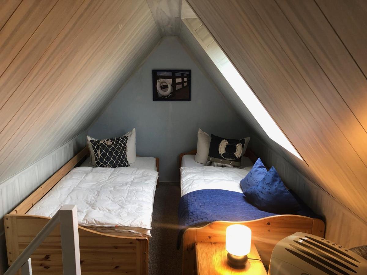 Romantisches Ferienhaus Boddenblick Mit Sauna Pruchten Ngoại thất bức ảnh