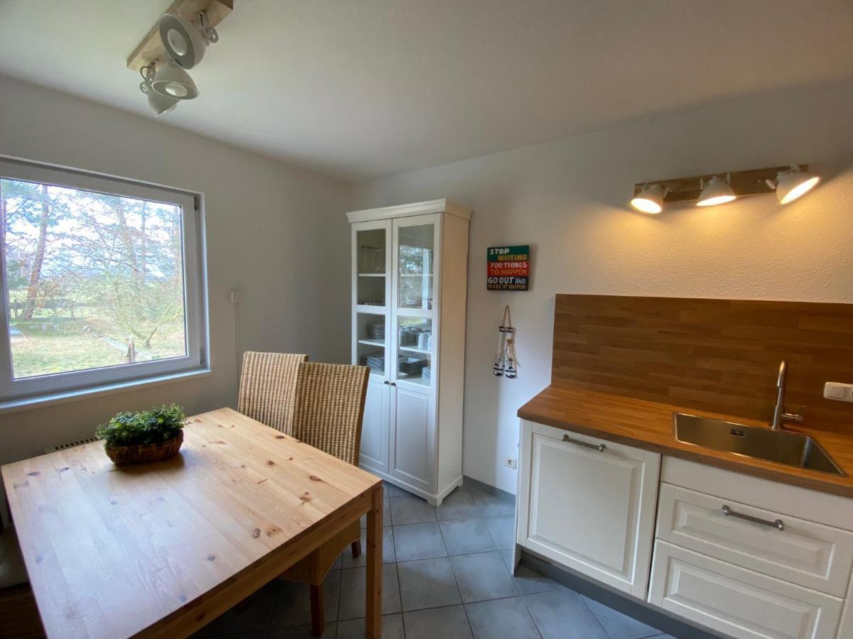 Romantisches Ferienhaus Boddenblick Mit Sauna Pruchten Ngoại thất bức ảnh